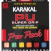 Karakal PU Super Grip Universal Replacement Grip 6 Pack