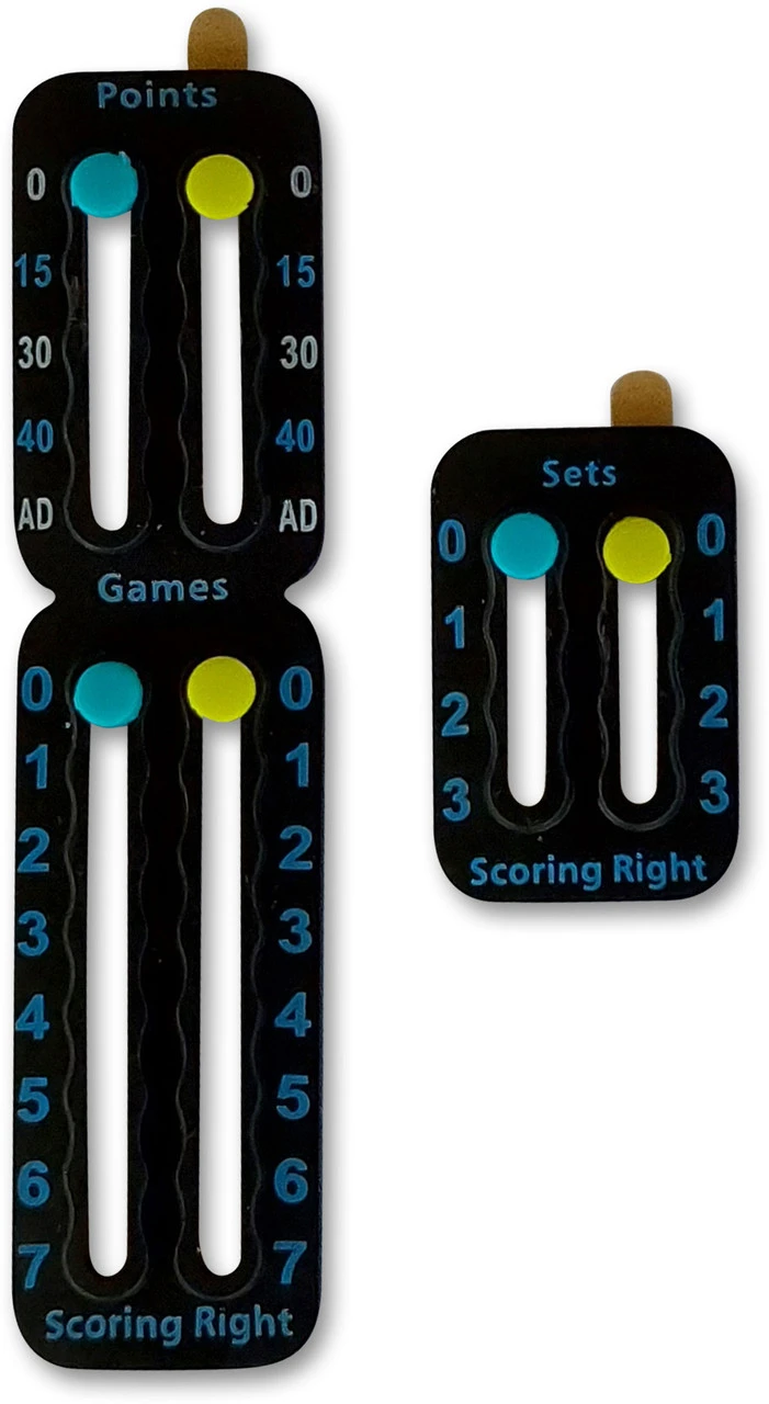 Scoring Right Portable Tennis Scorekeeper 1 Scoring Right Portable Tennis Scorekeeper