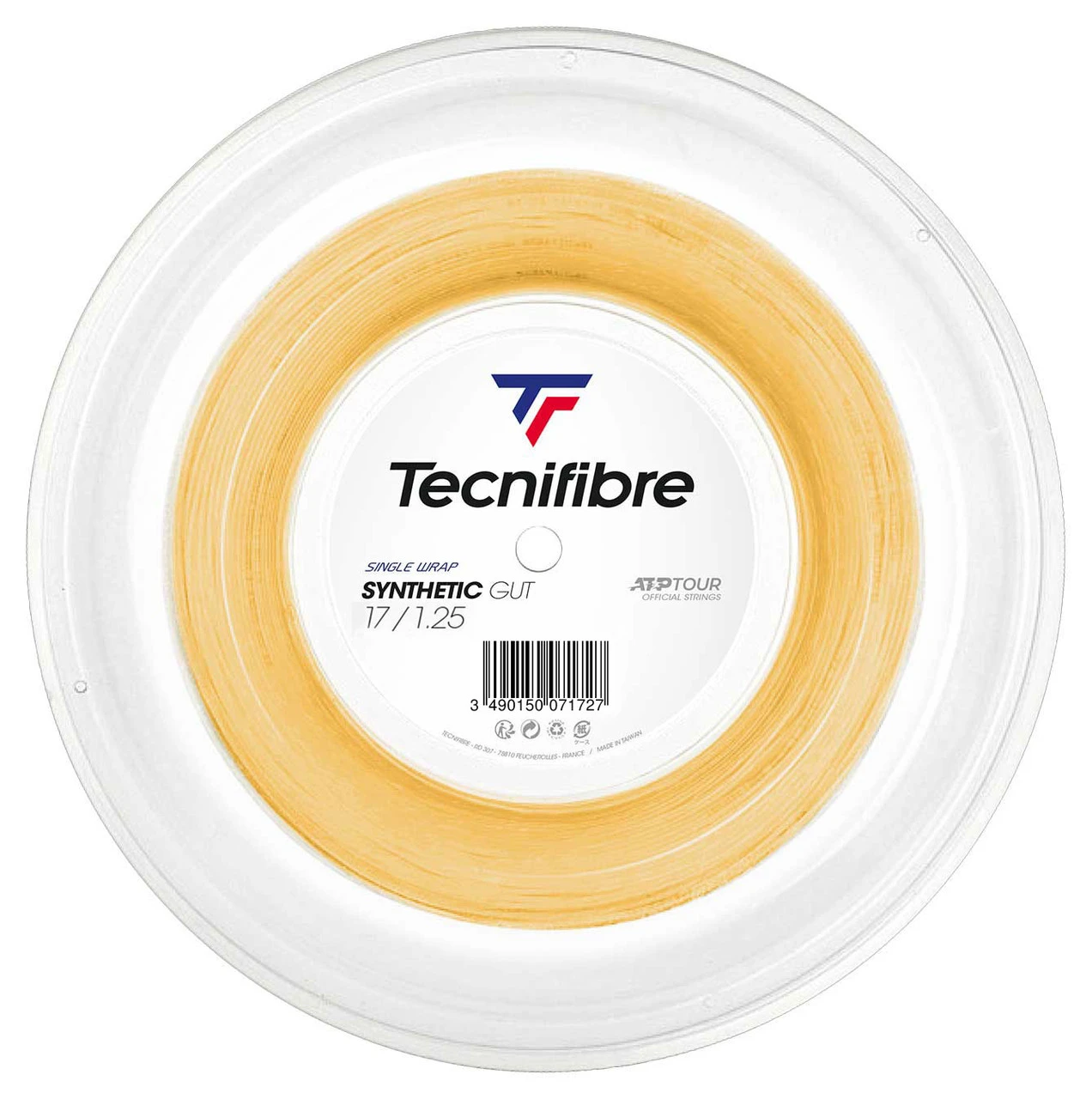 Tecnifibre Synthetic Gut 17 1.25mm 200M Reel 2 Tecnifibre Synthetic Gut 17 1.25mm 200M Reel - Image 2