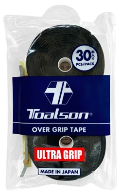 Toalson Ultra Overgrip 30 Pack -Ball Sports Store toalson ultra overgrip 30 pack black 44623 66885.1698771467