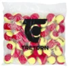 Tretorn Academy Oversize Red Felt Tennis Balls 72 Pack