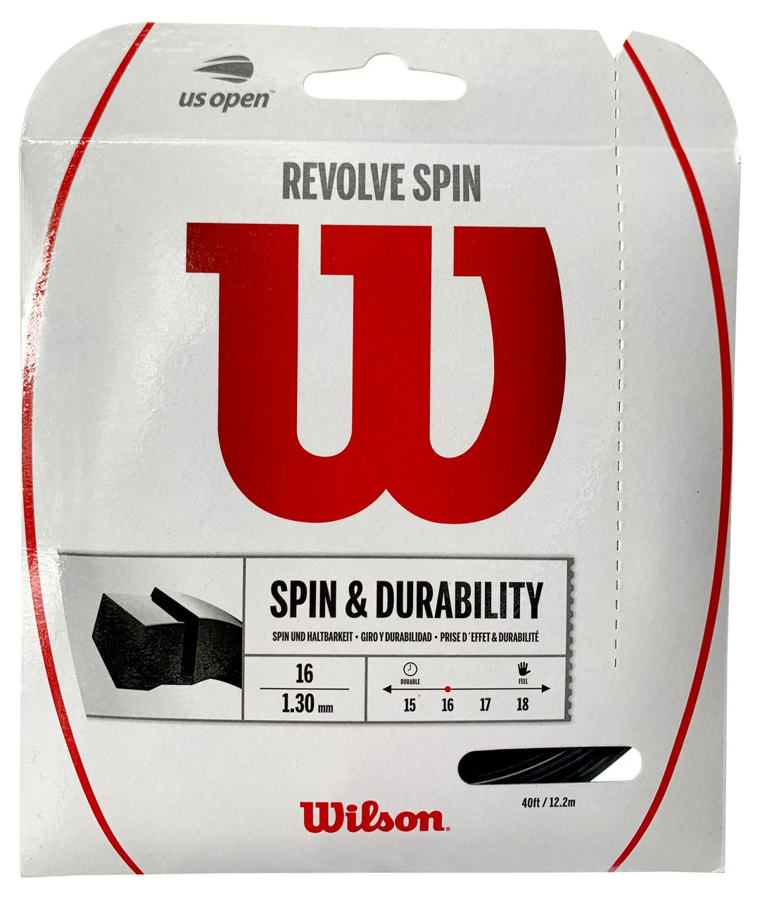 Wilson Revolve Spin 16 1.30mm Set 1 Wilson Revolve Spin 16 1.30mm Set