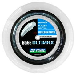 Yonex BG66 Ultimax 0.65mm Badminton 200M Reel -Ball Sports Store yonex bg66 ultimax 0 65mm badminton 200m reel black 00179 47033.1698770317