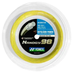 Yonex Nanogy 98 0.66mm Badminton 200M Reel -Ball Sports Store yonex nanogy 98 0 66mm badminton 200m reel yellow 80024 40455.1698769919